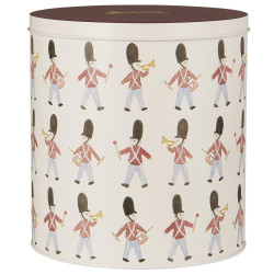 IB Laursen Plechová dóza na cukroví MY NOSTALGIC CHRISTMAS - GUARDS kulatá