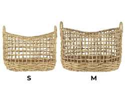 IB Laursen Ručně pletený oválný koš - různé velikosti Velikost: S