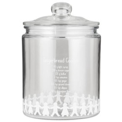 IB Laursen Skleněná dóza GINGERBREAD COOKIES 1900 ml