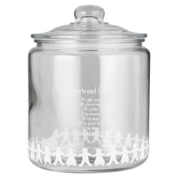 IB Laursen Skleněná dóza GINGERBREAD COOKIES 4000 ml