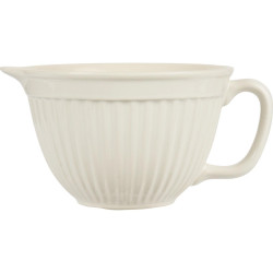 IB Laursen Smetanová keramická mísa na těsto MYNTE BUTTER CREAM