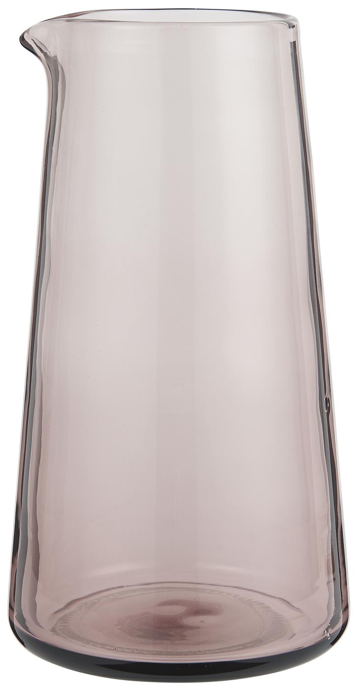 IB Laursen Světle fialová skleněná karafa Glass Malva 1l