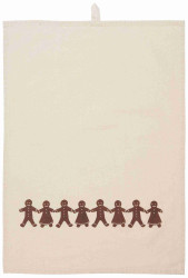 IB Laursen Vánoční utěrka VILLUM s motivem perníčků