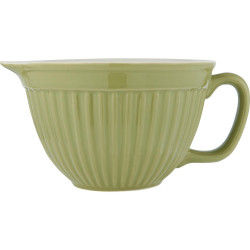 IB Laursen Zelená keramická mísa na těsto MYNTE HERBAL GREEN