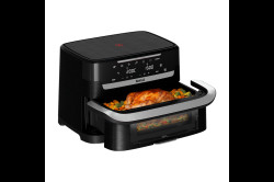 Infračervená horkovzdušná fritéza Tefal Ever Fry Dual Flex 9 l EY9278E0 Černá