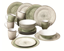 Jídelní servis (24 dílů) Pur