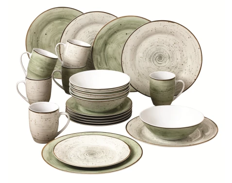 Jídelní servis (24 dílů) Pur