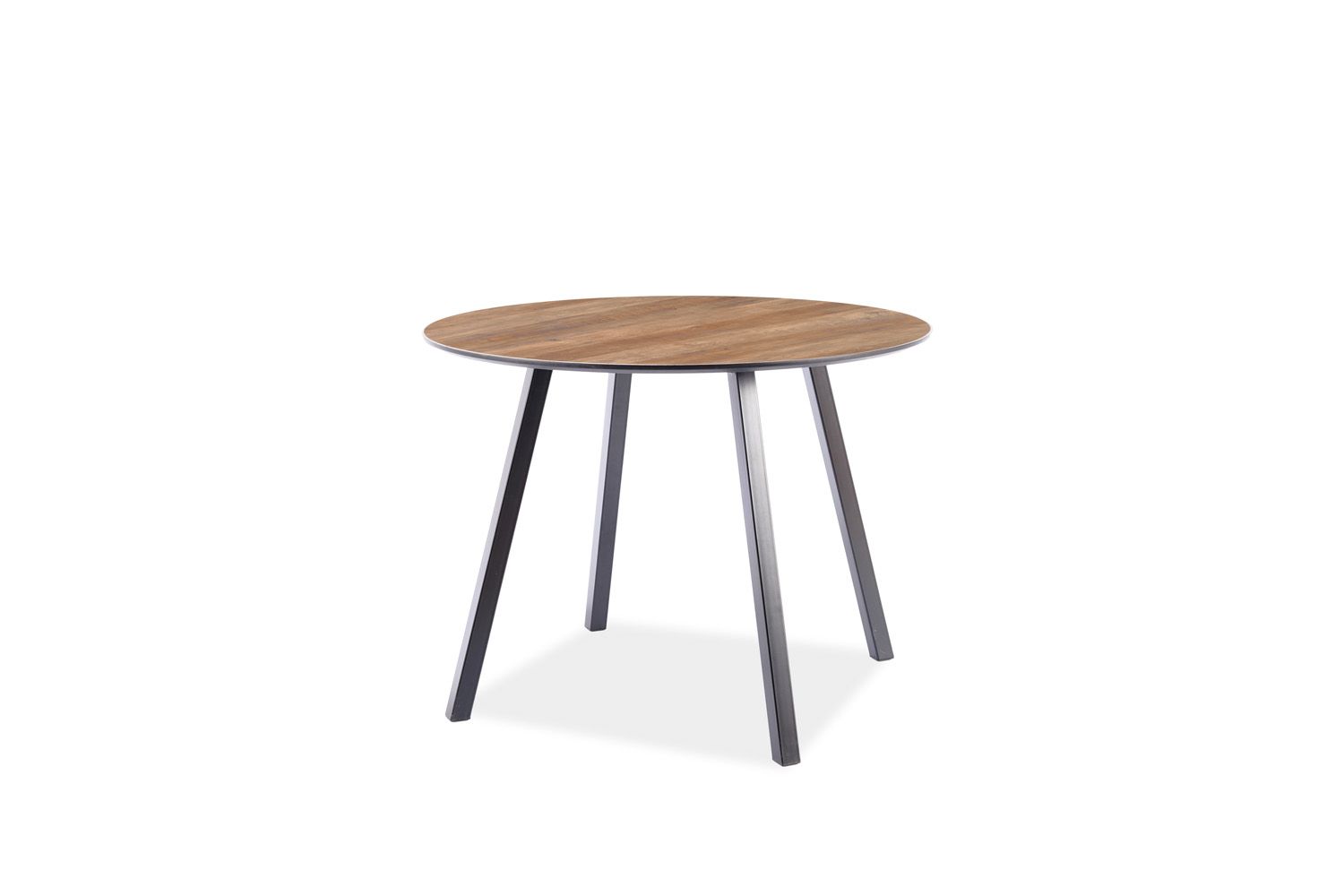 Jídelní stůl OAKLAND v dekoru ořech 100x100