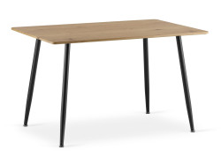Jídelní stůl s deskou v dekoru dub WERONA 120x80