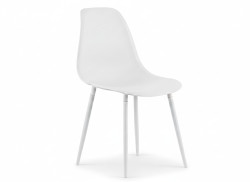 Jídelní židle OSAKA plastová, bílá