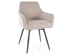 Jídelní židle SERVIO BREGO světle béžová