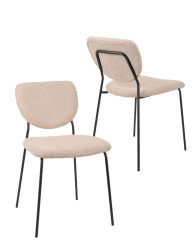 Jídelní židle Yogi, béžová