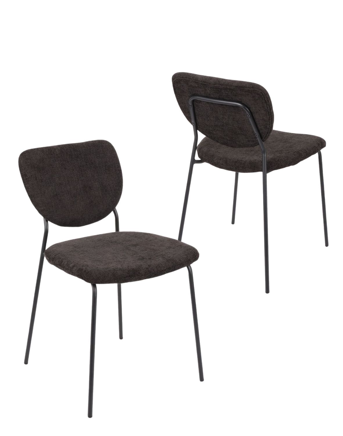 Jídelní židle Yogi, černá