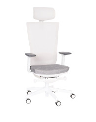 Kancelářská židle Marti WS HD – bílá síťovina