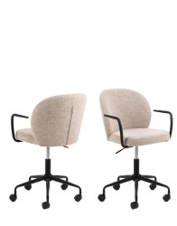 Kancelářská židle Patricia, béžová