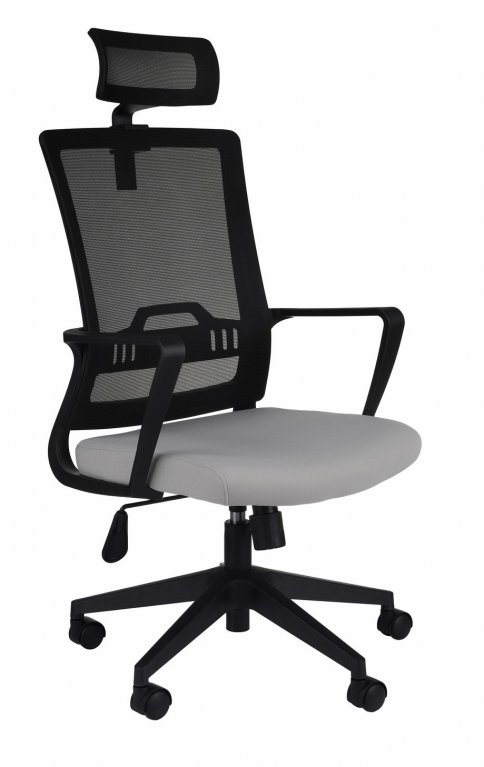 Kancelářská židle Speed BS HD, black / grey