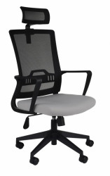 Kancelářská židle Speed BS HD, black / grey