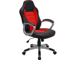 Kancelářské křeslo Star, černé/červené