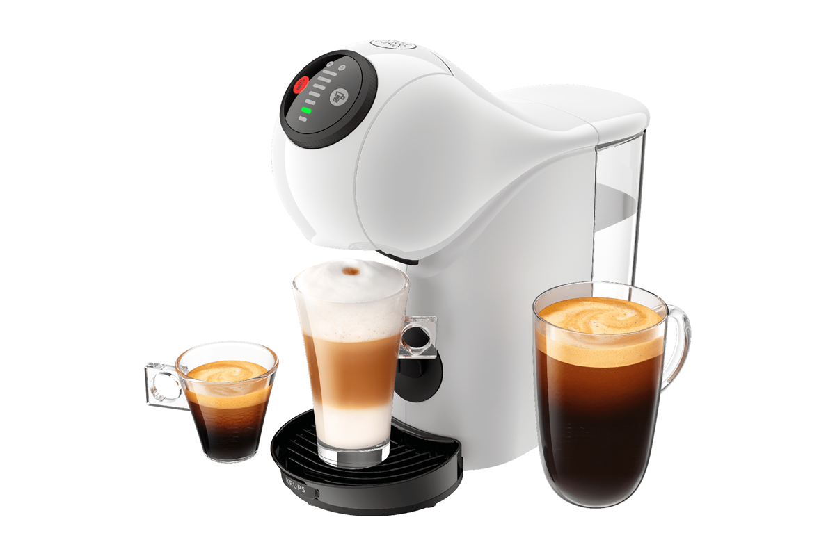 Kapslový kávovar KRUPS Nescafé Dolce Gusto Genio S KP243110 Bílý