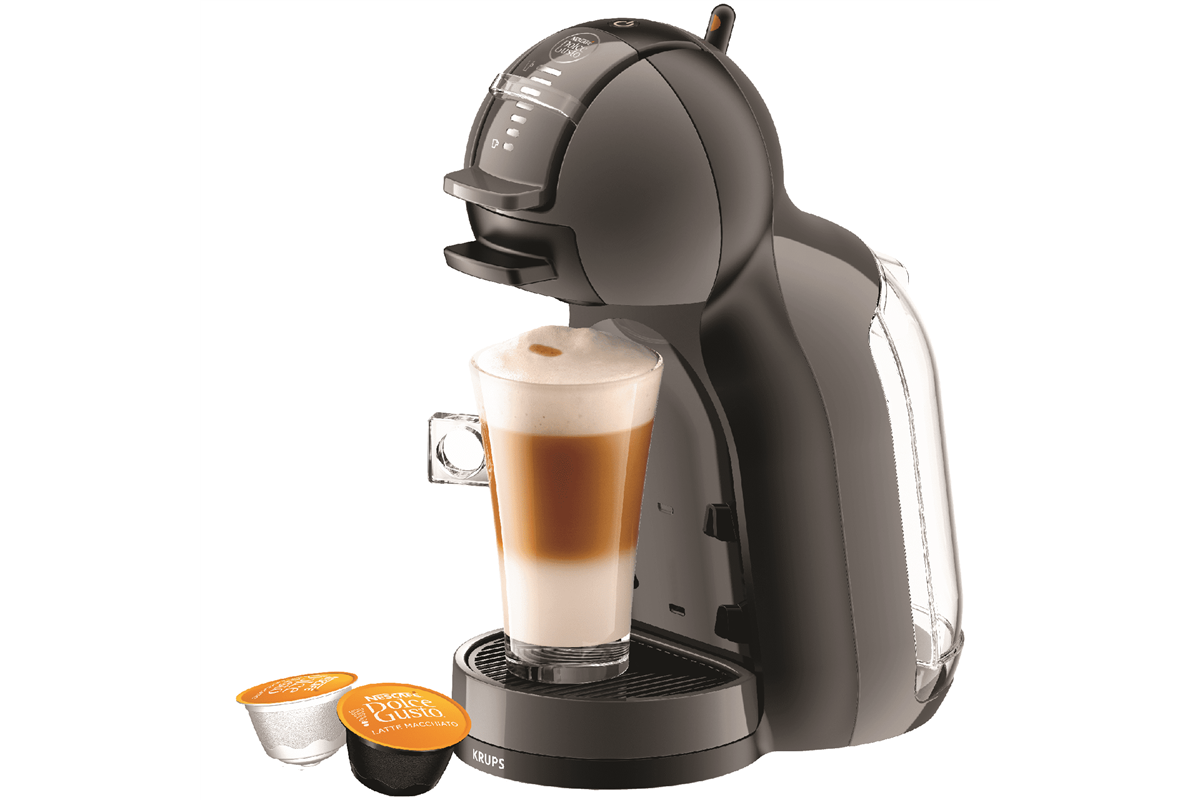 Kapslový kávovar KRUPS Nescafé Dolce Gusto Mini Me KP123810 Antracitový/Šedý