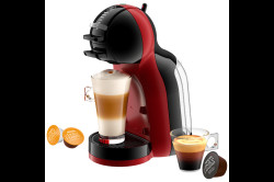Kapslový kávovar KRUPS Nescafé Dolce Gusto Mini Me KP123H10 Třešňově červený/Černý