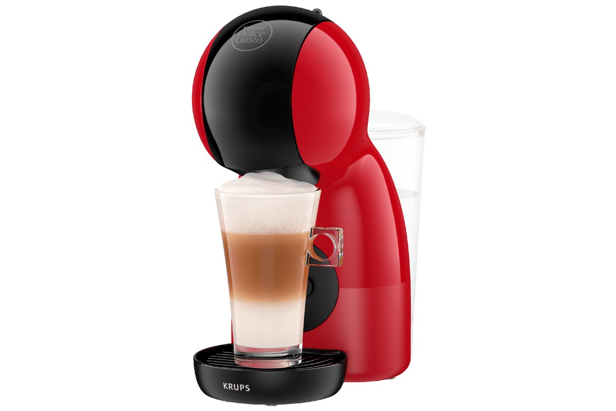 Kapslový kávovar KRUPS Nescafé Dolce Gusto Piccolo XS KP1A3510 Červený/Černý