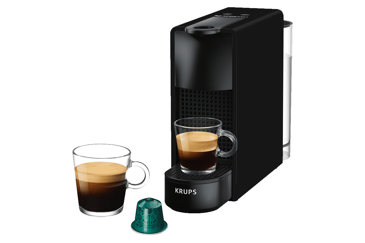Kapslový kávovar Krups Nespresso Essenza Mini XN110810 černý