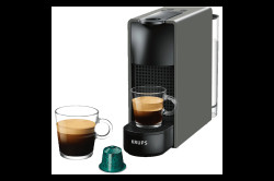 Kapslový kávovar Krups Nespresso Essenza Mini XN110B10 šedý