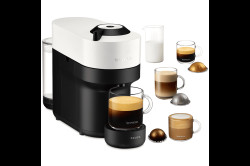 Kapslový kávovar Krups Nespresso Vertuo Pop XN920110 bílý