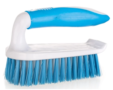 Kartáč na podlahu Exclusive, modro-bílý