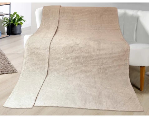 Kašmírová deka ZigZag 150x200 cm, písková