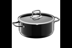 Kastrol s poklicí WMF Fusiontec Compact 24 cm 05.1567.5290 Nerezový/Černý