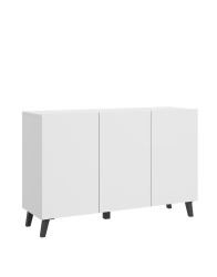 Klasická bílá komoda 120 cm na nožkách Phuket SB120