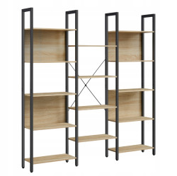 Knihovna TAYLOR SONOMA 14 polic, 166x158cm