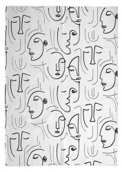 Koberec ARTY NOIR 120x170 cm, krémový