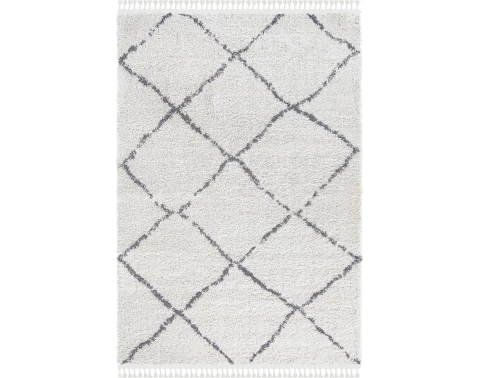 Koberec Boho 120x170 cm, bílý