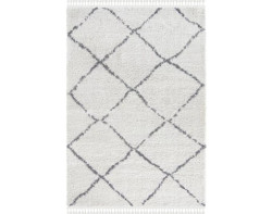 Koberec Boho 160x230 cm, bílý