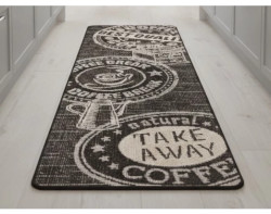 Koberec Flex 67x200 cm, coffee break