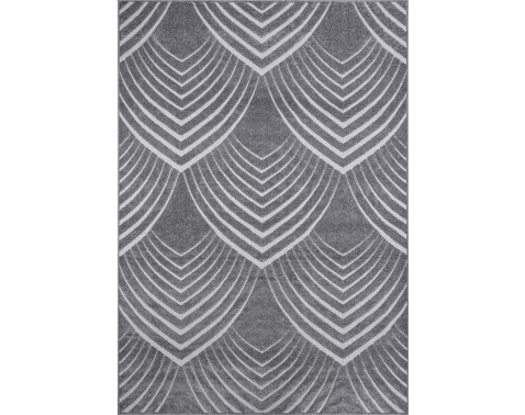 Koberec Oksi 160x230 cm, šedá geometrie