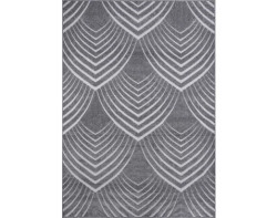 Koberec Oksi 160x230 cm, šedá geometrie