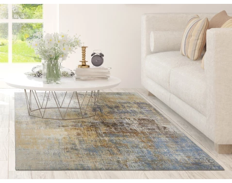 Koberec Pila 160x230 cm, žluto-modrá