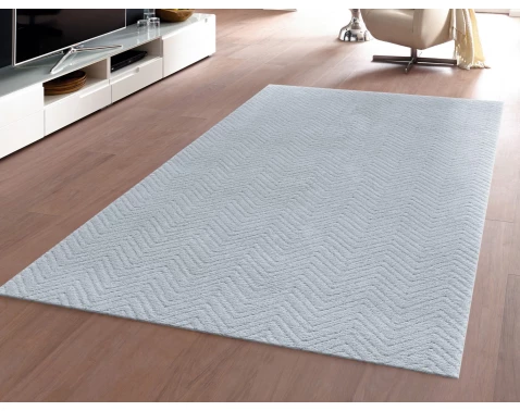 Koberec Relax 60x100 cm, stříbrný