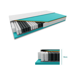 Kokosová matrace COCO STANDARD 18cm 160 x 200 cm Ochrana matrace: BEZ chrániče matrace