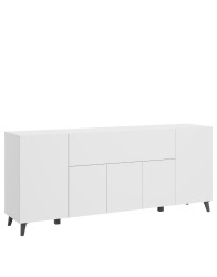 Komoda 180 cm bílá Phuket laminát