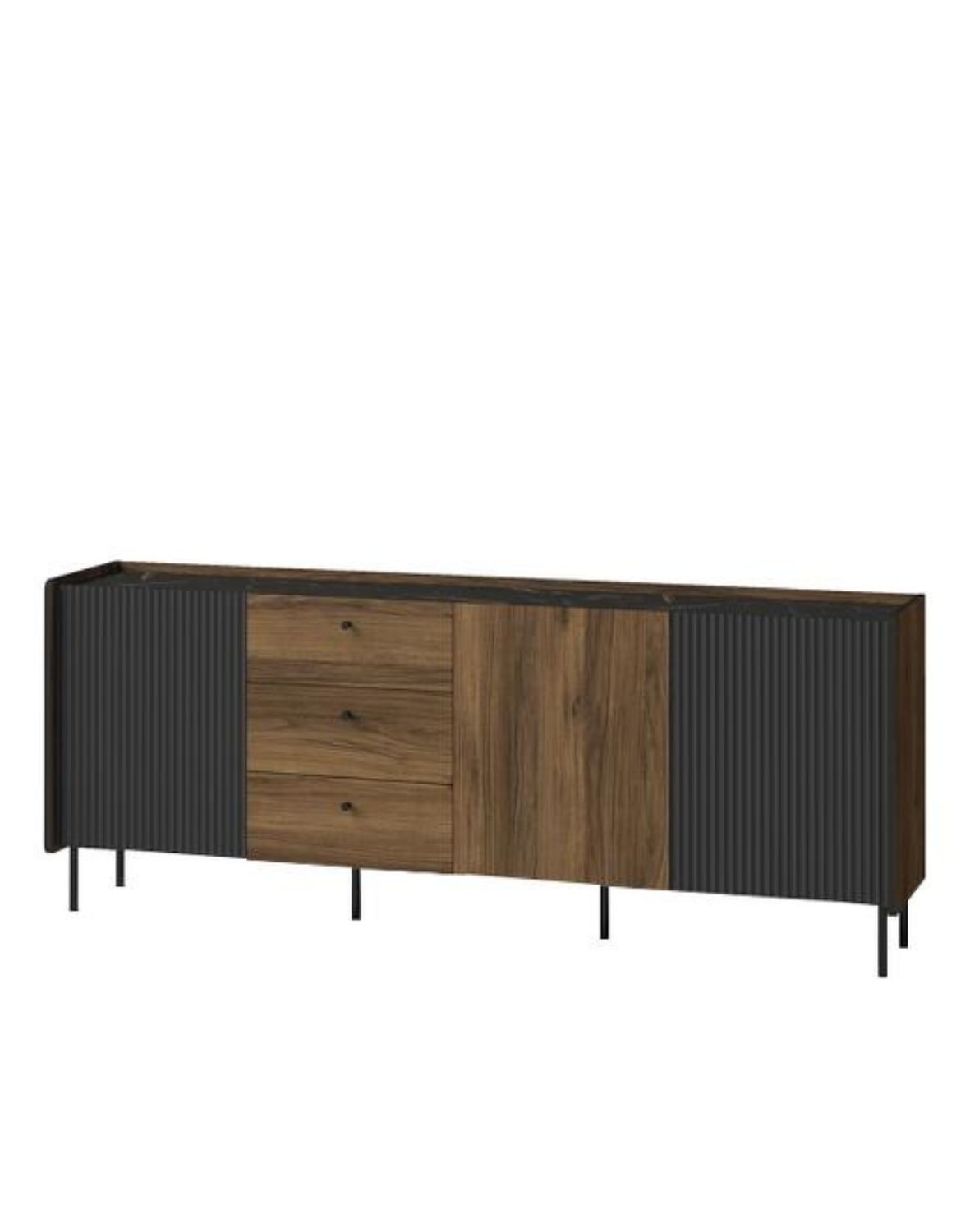 Komoda 200 cm se zásuvkami na nožičkách PRESTIGO P6