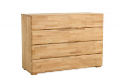 Komoda Avantgarde system 997 - masivní divoký dub - med