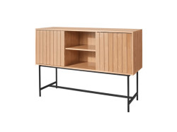 Komoda se skříňkami VALMOR 90x127 cm, dekor dub