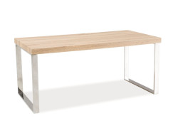 Konferenční stolek s deskou v dekoru dub ROSA 100X50X45
