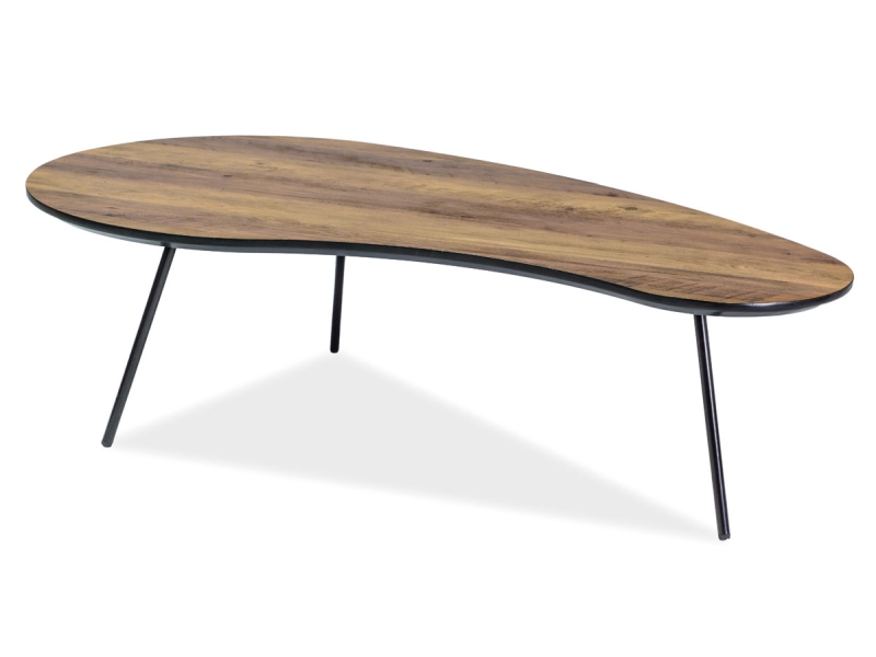 Konferenční stolek s deskou v dekoru ořech ENVO 122X67X35