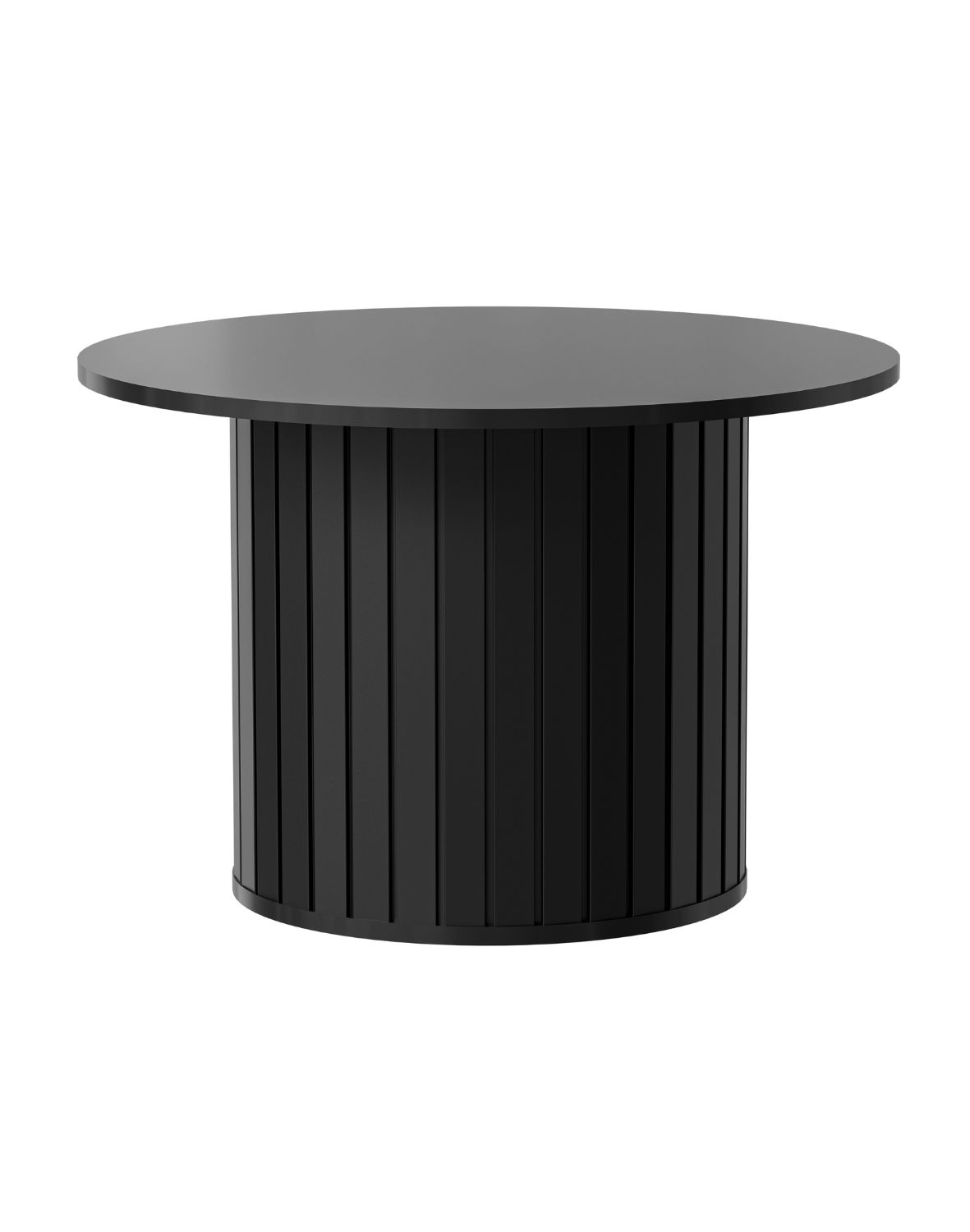 Konferenční stolek s drážkováním černý ZANTE ZA7